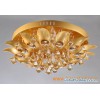 special design Gold color Crystal ceiling Light