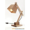 cartoon wooden lamp