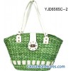 PVC & STRAW BAG