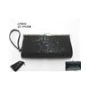 Black aluminum bag with clutch