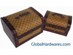 Antique Wooden Box,Trunk,Chest,Case图1