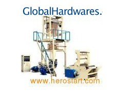 Rotated Die Head Double Rewinder PE Film Blownig Machine (SJ45-FL850R)图1