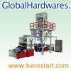 CE Standard PE Film Blowing Machines With Rotary Die and Automatic Winder