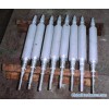 Steel rollers with rubber covers