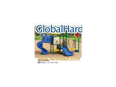 Plastic Slide Combined With Swing Nature Series JMQ-K048B图1