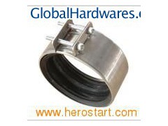 Type C Splint Clip Drive/Worm Hose Clamp /Double Bolt Hose Clamp图1