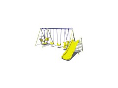 Outdoor Playground Swing (9-13503)图1