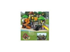 Outdoor Playground Slides (ATX-11052A)图1