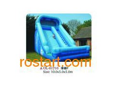 Outdoor Inflatable Bouncer Slide (OL-01710)图1
