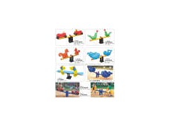 Children Outdoor Playground Seesaw (XF13)图1