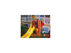 Children Wood Slides Restaurant Palyground (OL-05407)图1