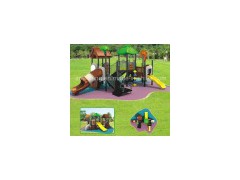 Outdoor Playground Slides (ATX-11059A)图1