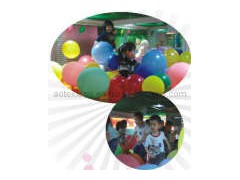 Children's Indoor Playground Equipment-Colorful Bubble House (JW-1114)图1