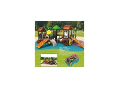 Outdoor Playground Slides (ATX-11060A)图1