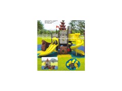 Outdoor Playground Slides-Pirate Ship (ATX-11070A)图1