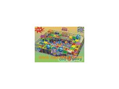 Children Indoor Soft Playground Equipment Crazy War City图1