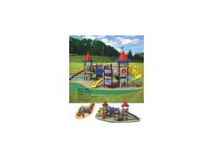 Outdoor Playground-Castle Series (ATX-11084A)图1