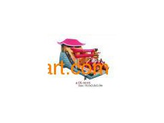 Outdoor Inflatable Bouncer Slide (OL-02101)图1