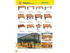 Outdoor Park Leisure Bench图1