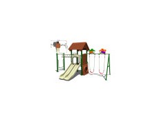 Outdoor Playground Swing (9-13403)图1