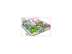 Childrens Indoor Plastic Play Castle (HC 1014)图1