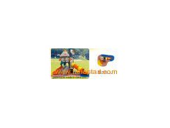Outdoor Playground Slide Spaceship Series Jmq-K012A图1