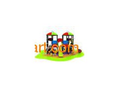 Children Outdoor Playground Slide (X019)图1
