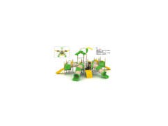 Plastic Outdoor Playground (JQ-013B)图1