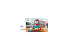 Outdoor Playground Slide Combined With Swing Jmq-K078c图1