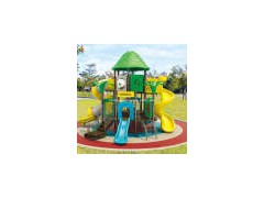 Playground With Tree Roof & Tube Slide / Amusement Park (M11-00302)图1