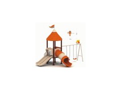 Outdoor Children Slide Swing (10-4802)图1