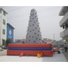 Inflatable White Climbing Wall