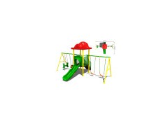Outdoor Playground Swing (9-13501)图1