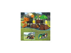 Outdoor Playground Slides (ATX-11054A)图1