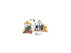 Outdoor Plastic Playground (JQ-039A)图1