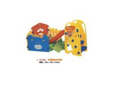 Combined Outdoor Plastic Slide (XF-01002)图1