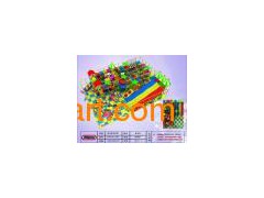 Children Indoor Soft Playground Equipment (OL091015-TQB)图1
