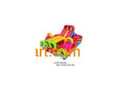 Outdoor Inflatable Bouncer Slide (OL-02104)图1