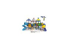 Outdoor Plastic Playground (JQ-039B)图1