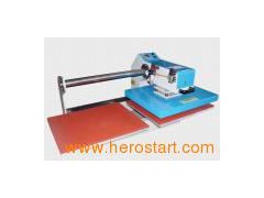 Pneumatic Up Slide Double-post Heat Press Transfer Printing Machine (CE Approval)图1