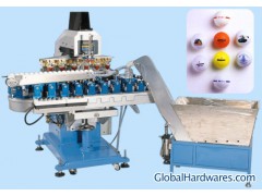 6 Color Golfballs Pad Printing Machine图1