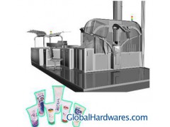 paste filling and packing production line图1