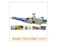 PVC Profile&Wood-Plastic Extrusion Line图1