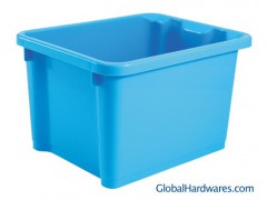 Household Multifunctional Storage Bin with Wider Handle Part, Easy to Move and Carry图1
