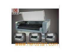 Double Head Auto Recognition Laser Cutting Machine for Trademark and Applique (ZDJG-15090)图1