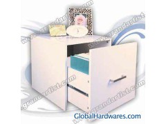 Single wooden storage cabinet with drawer图1