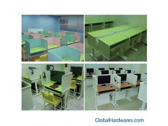 School language lab desks (patented carrel desks)图1