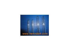 Glass test tube with rim图1