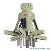 Round-Multiple Spindle Drilling & Tapping Heads (Universal Joint Driven)