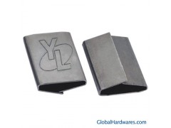 32mm C-type Steel Seals for Pneumatic Strapping图1